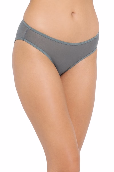 Low Waist Bikini Panty in Dark Green