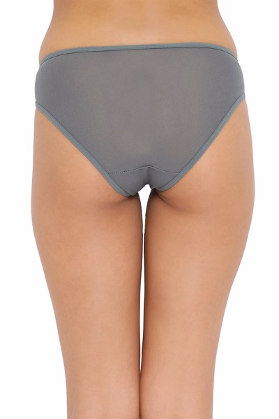 Low Waist Bikini Panty in Dark Green