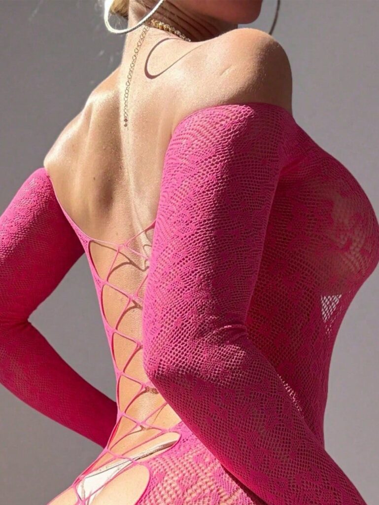 Sexy Lingerie Women's One Piece Mesh Full Body Stocking