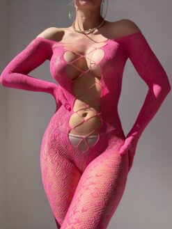 Sexy Lingerie Women's One Piece Mesh Full Body Stocking