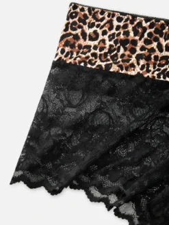 Women Lace Patchwork Romantic Simple Panty