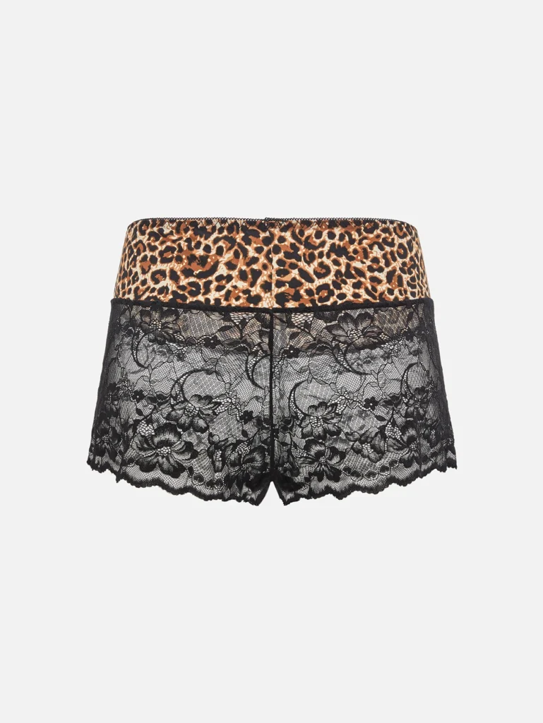 Women Lace Patchwork Romantic Simple Panty
