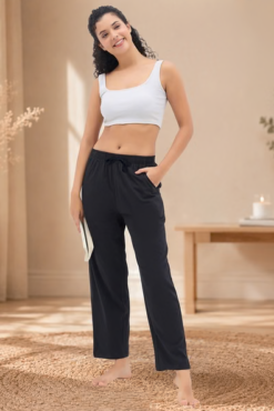 Chic Basic Pyjama in Black - Cotton