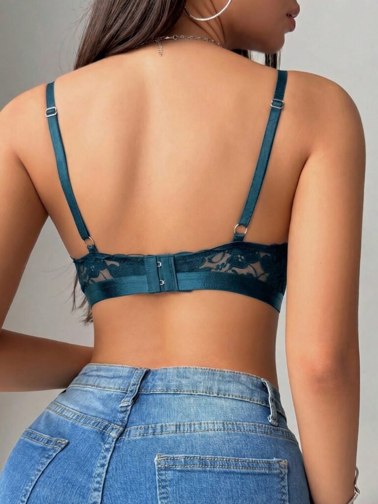 Sexy Comfortable Lace Floral Charming Romantic Women's Lingerie Bra