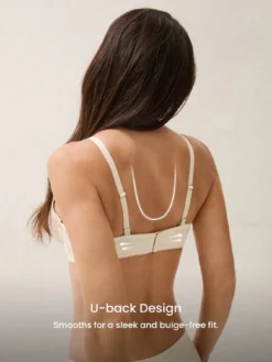 Women Lingerie Lounge Curve Sheer Support&Breathable Transparent Bra