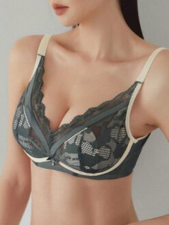Women'S Lace Lightly-Lined Wire-Free Bra